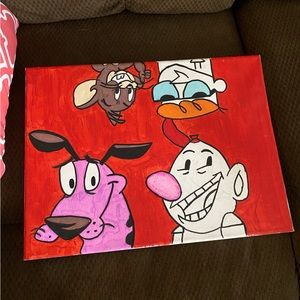 RETRO 80’s Cartoon painting